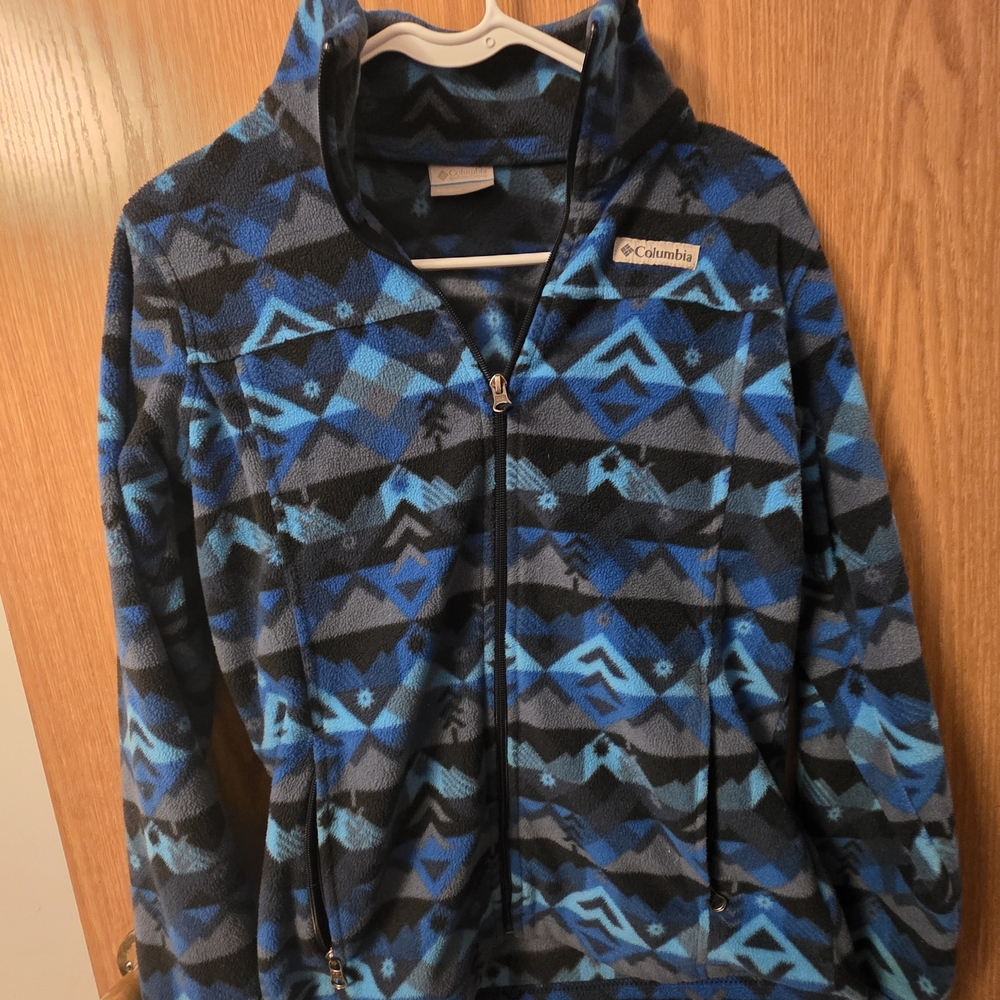 Columbia Kids Blue Patterned Jacket